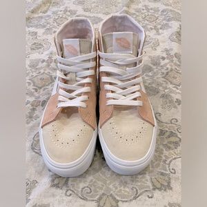 COPY - Vans SK8-Hi platforms peach and cream women’s 7.5 brand new
